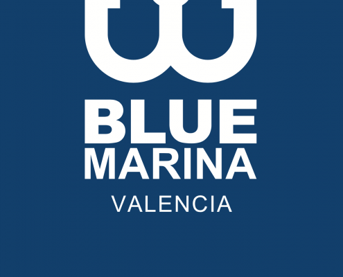Logotipo Blue Marina creatividad