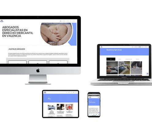 Nueva página web, mantenimiento web y posicionamiento.
